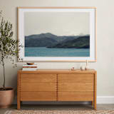 "Landscape 2" - Art Print in Ocean Blue by lulu and isabelle - In a Room