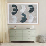 "Soar" - Art Print in Driftwood Taupe by Alicia Abla - In a Room