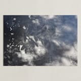 "Completely Captivated" - Art Print in Shadowy Grays by Charlotte Mello Stevenson - Unframed