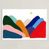 "Indeed, They Are" - Art Print in Rainbow by Allison Filice - Unframed