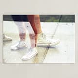 "Traction" - Art Print in All Star by Sasquatch Mansfield - Unframed