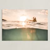 "Pause" - Art Print in Golden Hour by Ashley Kaneko - Unframed