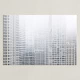 "Layers" - Art Print in Tranquil Gray by Shannon Howard - Unframed