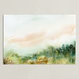 "MeadowLand" - Art Print in Field by Lindsay Megahed - Unframed