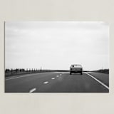 "Modern Cowboy" - Art Print in Black and White by Kaitlin Rebesco - Unframed