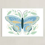 "Flutter & Fly" - Personalized Art Print in Sun and Sky by Blue Ombre co - Unframed