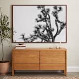 "Joshua Tree in September" - Art Print in Charcoal by Katie Doherty - In a Room