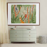 "Jungle Fun" - Art Print in White by Stevee Gomez - In a Room