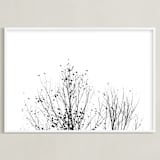 "Fly Fly Away" - Art Print in Night by Karen Kaul - Framed
