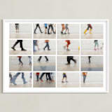 "Walk this way" - Art Print in Museum Walls by Gail Schechter - Framed