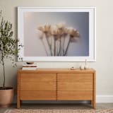 "Hazy Daisy" - Art Print in Lavender Violet by Aralyn Griesbach - In a Room