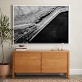 "Study of negative #3" - Art Print in pitch black by Van Tsao - In a Room