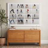"Walk this way" - Art Print in Museum Walls by Gail Schechter - In a Room