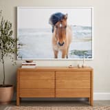 "All Is Quiet" - Art Print in Neutral Skies  by Jenni Kupelian - In a Room