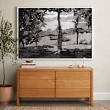 "North Carolina" - Art Print in Black and White by Adelina S. Keenan - In a Room