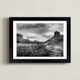 "buttes & mesas II" - Art Print in Desert Grey by Eric Clegg - Framed