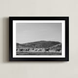 "wild wild west II" - Art Print in Western Grey by Sara Hicks Malone - Framed