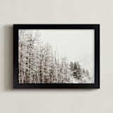 "argentum pair I" - Art Print in bark by Kamala Nahas - Framed
