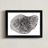 "Tree Rings pt. 1" - Art Print in Black by Mackenzie Darrach - Framed