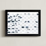"93 sunsets" - Art Print in twilight by Kate Capone - Framed
