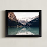 "Reflections in the Blue" - Art Print in Lake Blue by 1885 Atelier - Framed