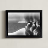 "asha" - Art Print in ash by Kamala Nahas - Framed