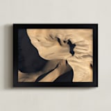"Morning Dunes" - Art Print in Sand by Gabrial Reising - Framed