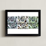 "Bird Song" - Art Print in Blue Bird by A MAZ Design - Framed