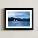 "Yo ho, yo ho!" - Art Print in Stormy Waters by Hannah Graham - Framed