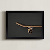 "Beautiful Calm" - Art Print in Night by Paola Benenati - Framed