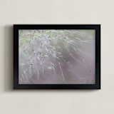 "Natures Pink Spray" - Art Print in Smokey Mauve by Carol Schiraldi - Framed