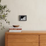 "Architecture Noir" - Art Print in deep black by Kaitie Bryant - In a Room