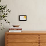 "Minimalist Beauty" - Art Print in Orange Yellow by Mary Ann Glynn-Tusa - In a Room