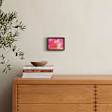"Colors of a flower " - Art Print in rosy pink by NSMARK - In a Room