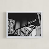"Shockoe Crossing" - Art Print in Iron by Curtis Newkirk - Framed