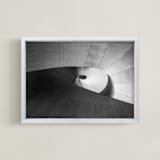 "study the pi" - Art Print in ivory black by Van Tsao - Framed