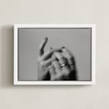 "Desire II" - Art Print in Black and white by Danielle LaRose - Framed Canvas
