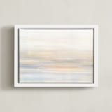 "Anew" - Art Print in sunrise by Nicole Walsh - Framed Canvas