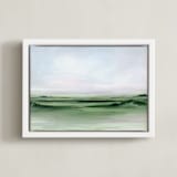 "Dreams of August" - Art Print in Meadow by Nicole Walsh - Framed Canvas