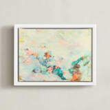 "Windswept Protea" - Art Print in Original by Rhee Lee - Framed Canvas