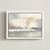 "Sunshine falls" - Art Print in Dawn by AlisonJerry - Framed Canvas