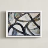 "Alaska Underground" - Art Print in Alaska by Kim Colthurst Johnson - Framed Canvas