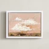 "Afterglow" - Art Print in Blush by Lorent and Leif - Framed Canvas