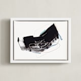 "Study 19" - Art Print in Black and white by Jaime Derringer - Framed Canvas