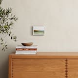 "Rolling Fields" - Art Print in green by Little Valley Studio - In a Room