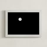 "Nola Super Moon" - Art Print in Night Black by Mary Ann Glynn-Tusa - Framed