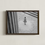 "NobodyWatching" - Art Print in Night Music by Nancy Lindo - Framed