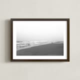 "Contemplating" - Art Print in Mist by Three Wings North - Framed