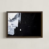 "Sketch 02" - Art Print in Black & White by Sara Kraus - Framed