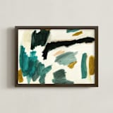 "Can't See The Forest From The Trees" - Art Print in forest tree by Lauren Packard - Framed